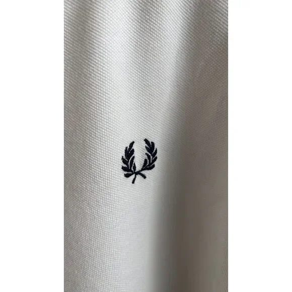 90's Fred Perry Made In England Twin Tipped Polo Shirt - Picture 3 of 9